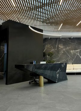 Black Wall Panel for Commerce