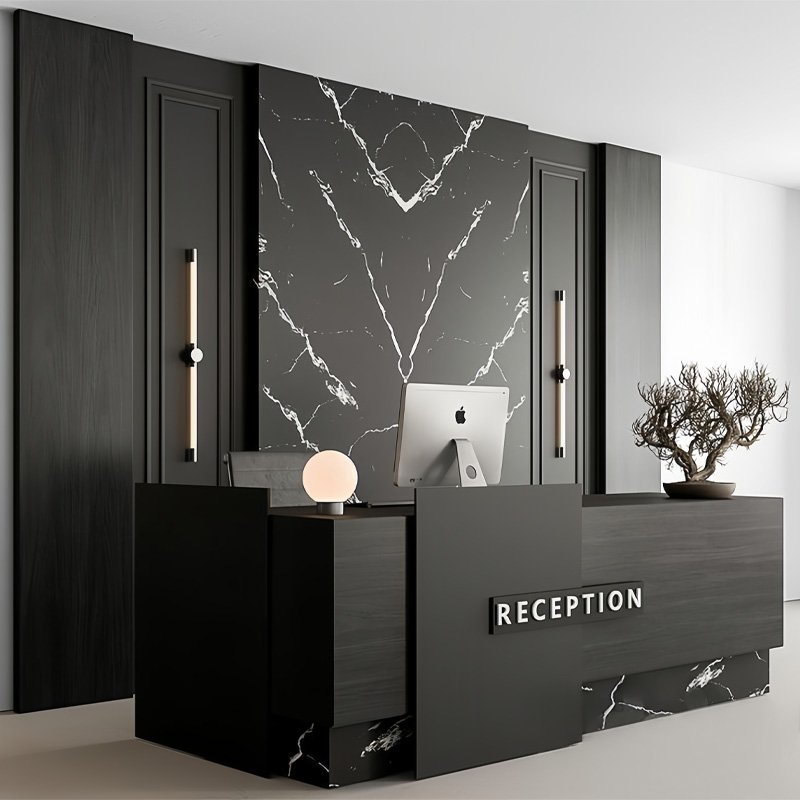Black Wall Panels for Hotel Interiors