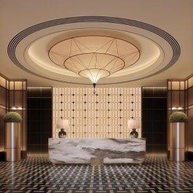 Fabric Wallcovering Solution for Hotel