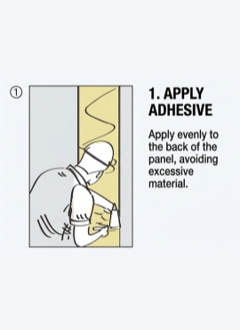 WPC wall panel installation steps