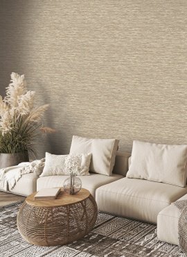 Fabric Wallcovering Solution for Living Room
