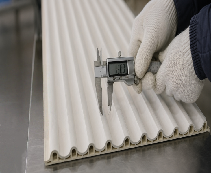 Strict Quality Control for Every Fluted Wall Panel