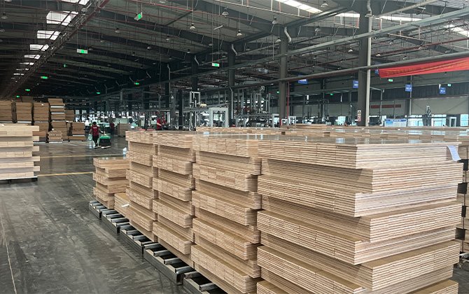 advanced engineered flooring production lines