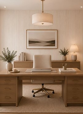 Fluted Wall Panel for Office