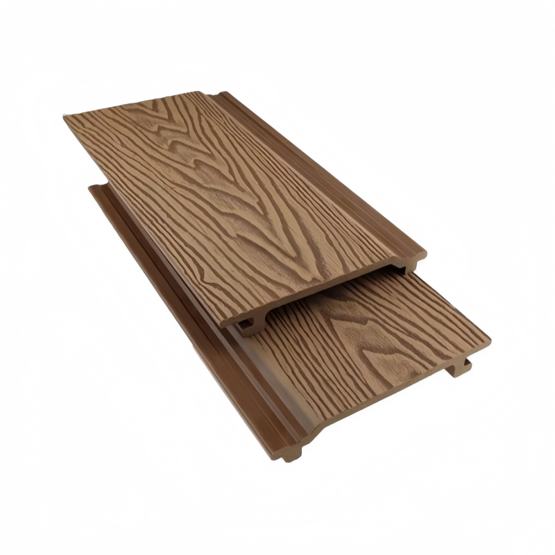 Wood Grain Laminated WPC Wall Panels