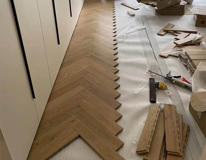wooden flooring Installation
