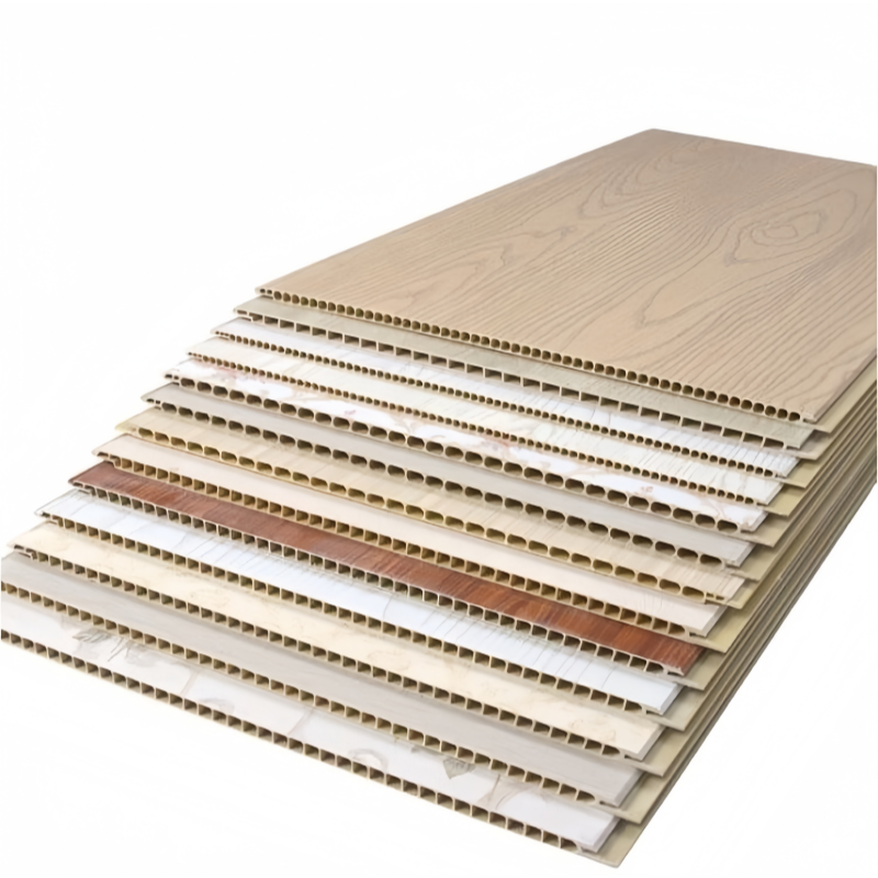 Hollow Flat WPC Integrated Wall Panel