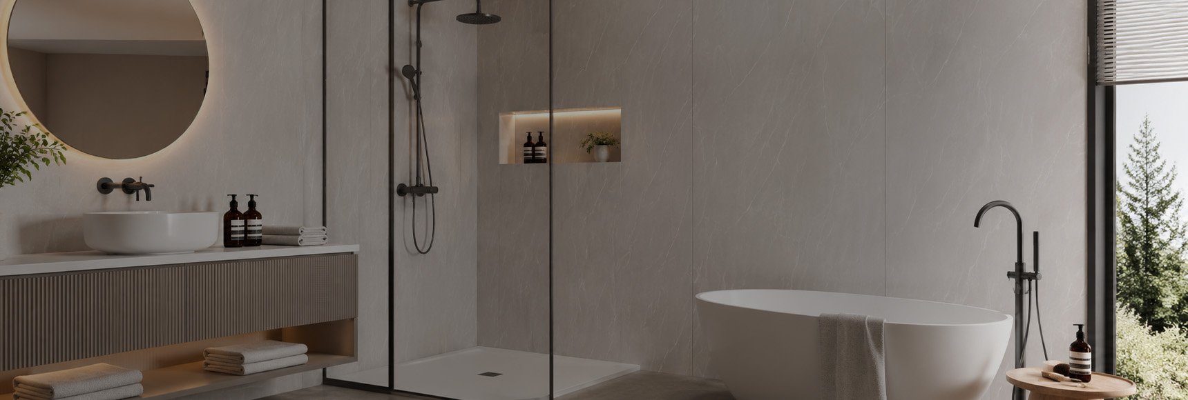 Transform Bathrooms with Durable, Stylish, and Hassle-Free Wall Panels