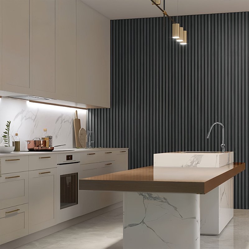 Waterproof WPC Kitchen Wall Panels