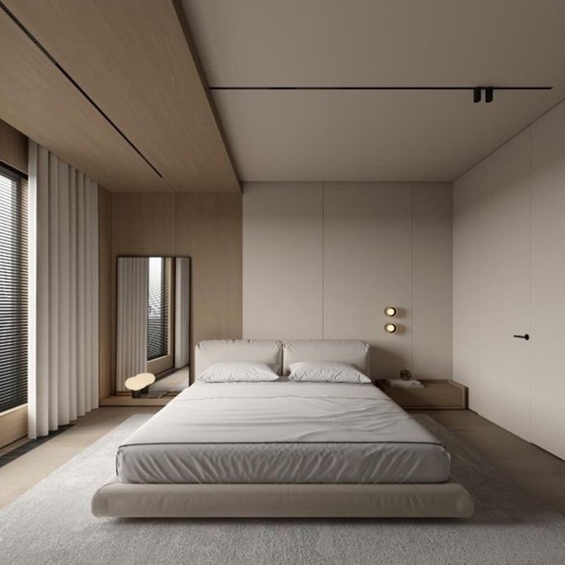 wood wall panel Hotel Project