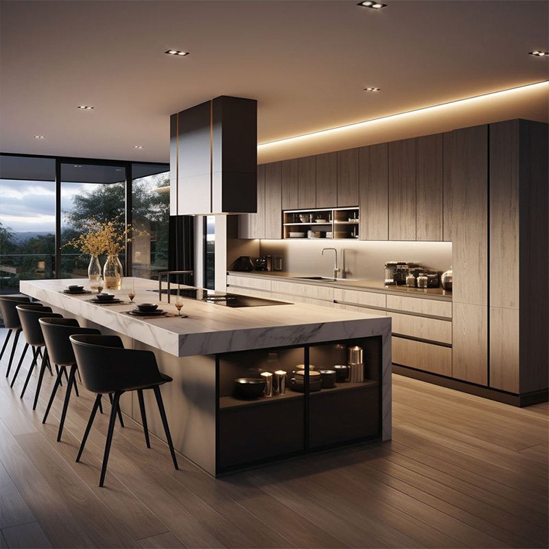 Kitchen Wall Panel Solutions for hotel