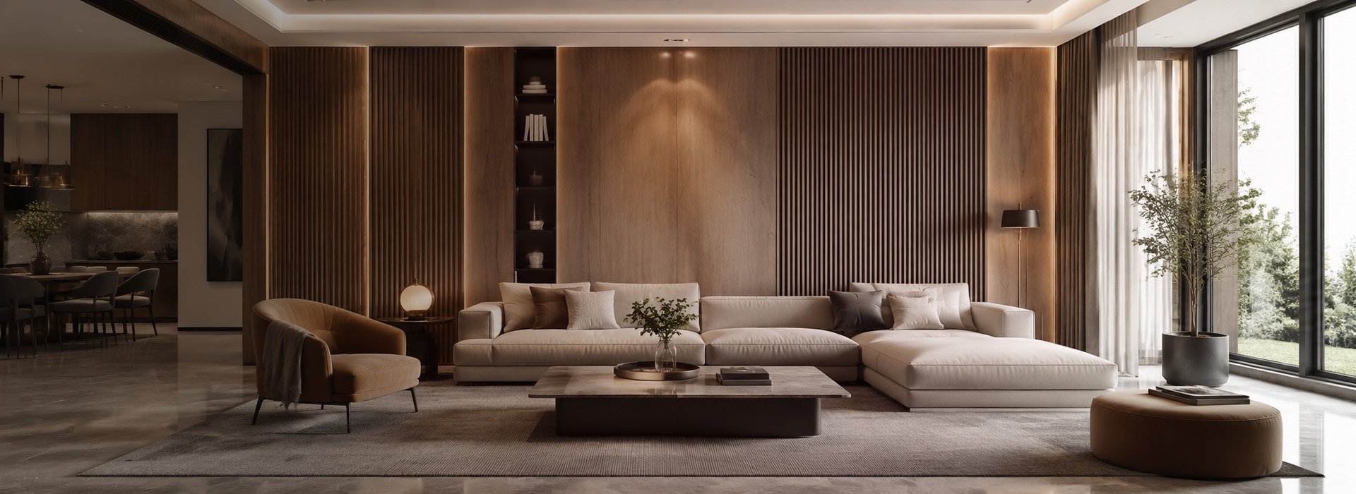 Modern Living Room Wall Panels for Stylish Interiors